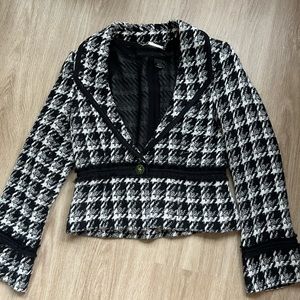 Houndstooth Blazer